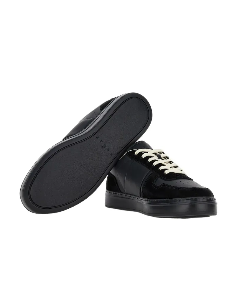 H-Tv Logo Printed Panelled Sneakers