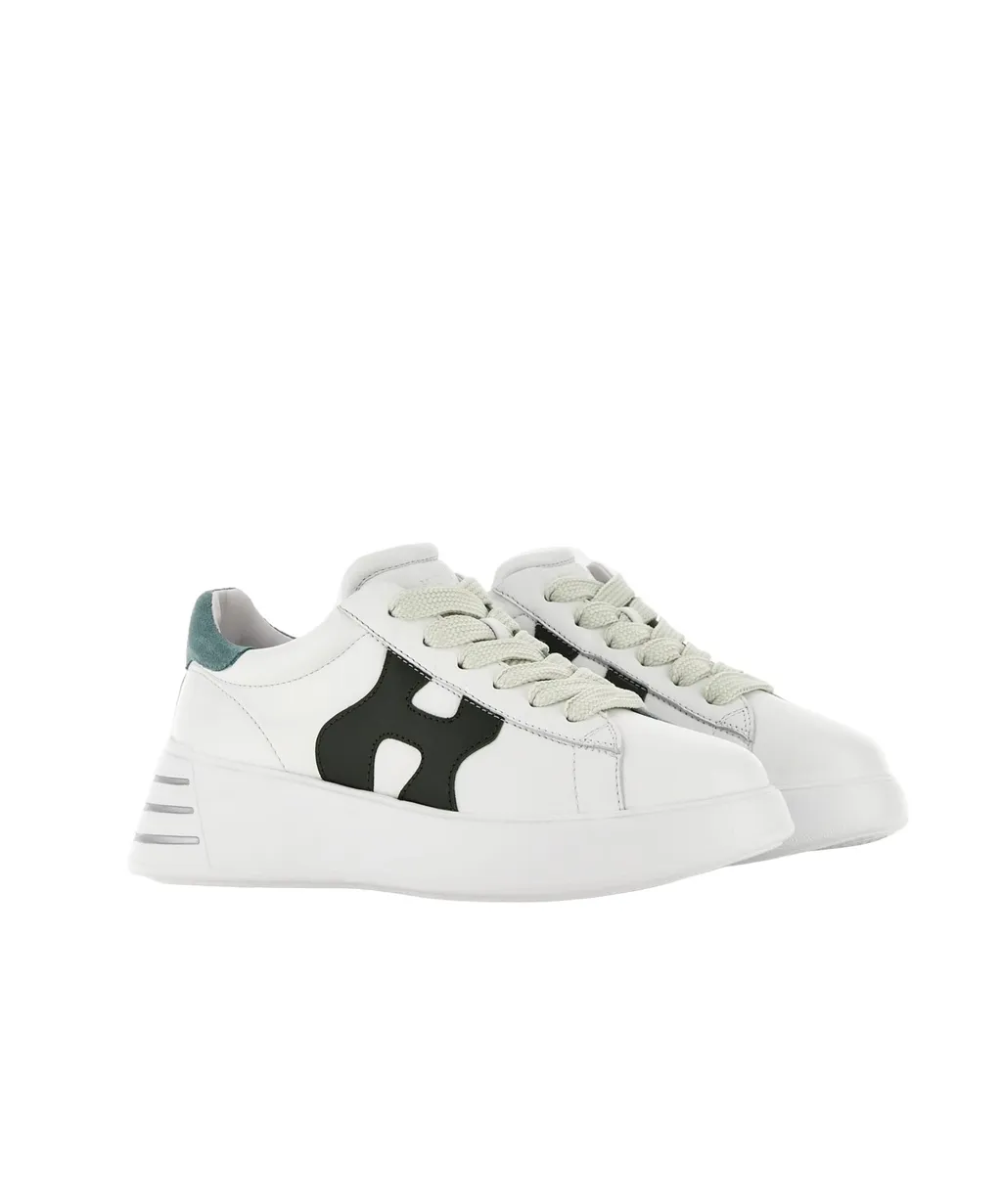 Rebel Panelled Lace-Up Sneakers