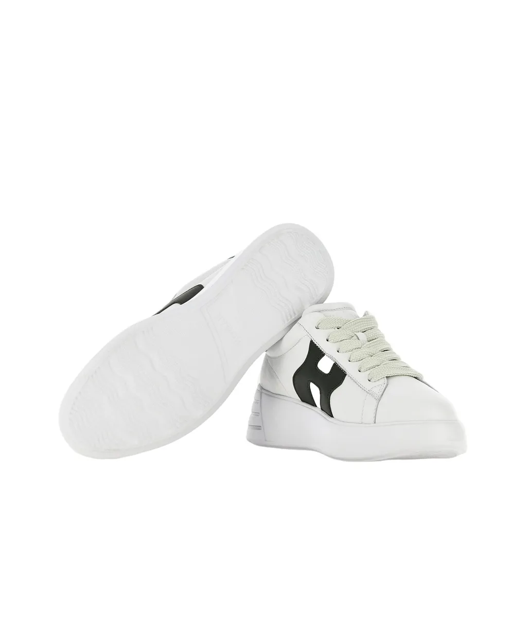 Rebel Panelled Lace-Up Sneakers