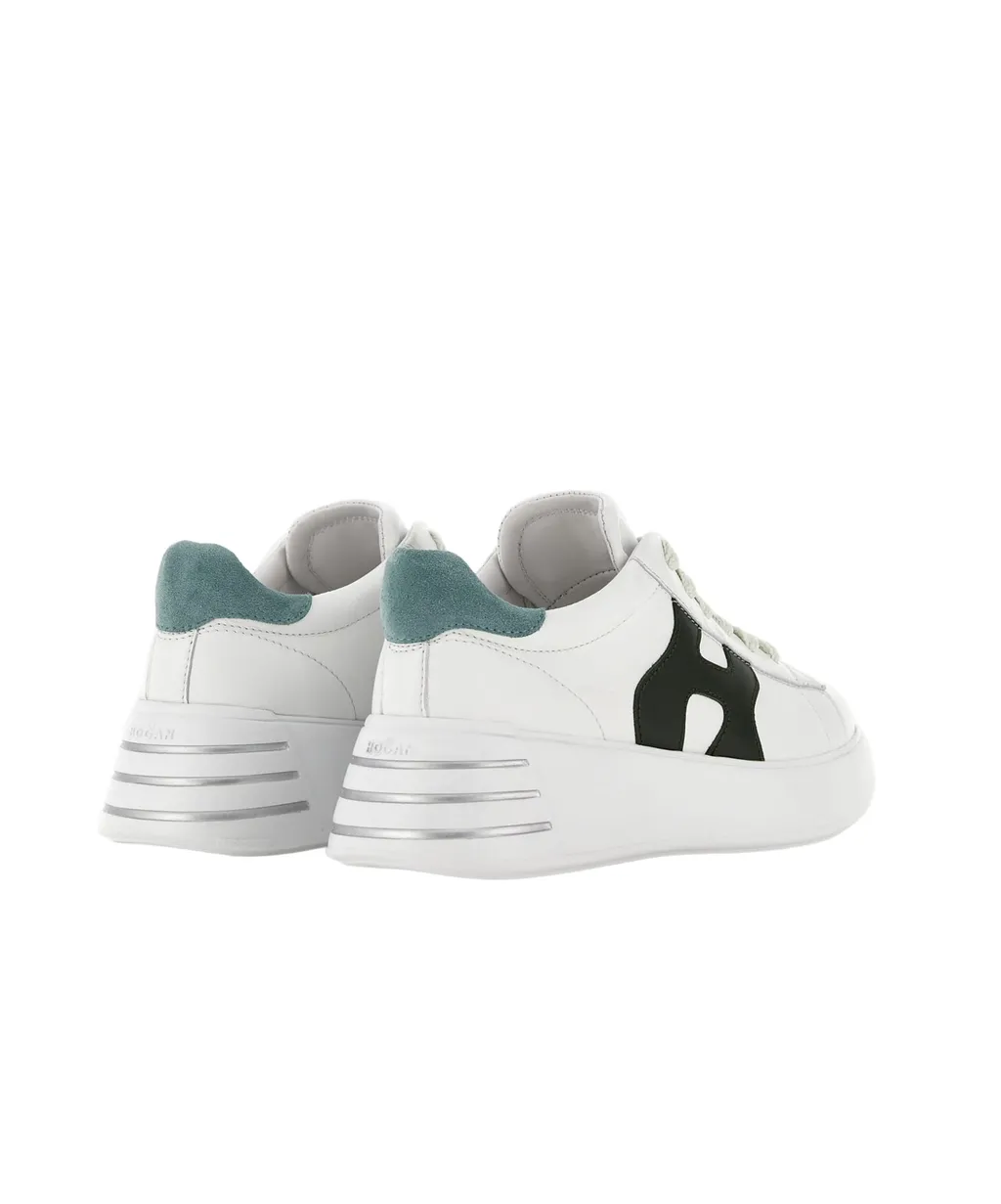 Rebel Panelled Lace-Up Sneakers