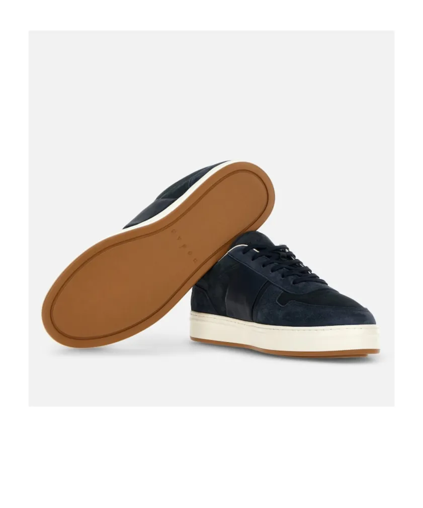 Panelled Low-Top Sneakers
