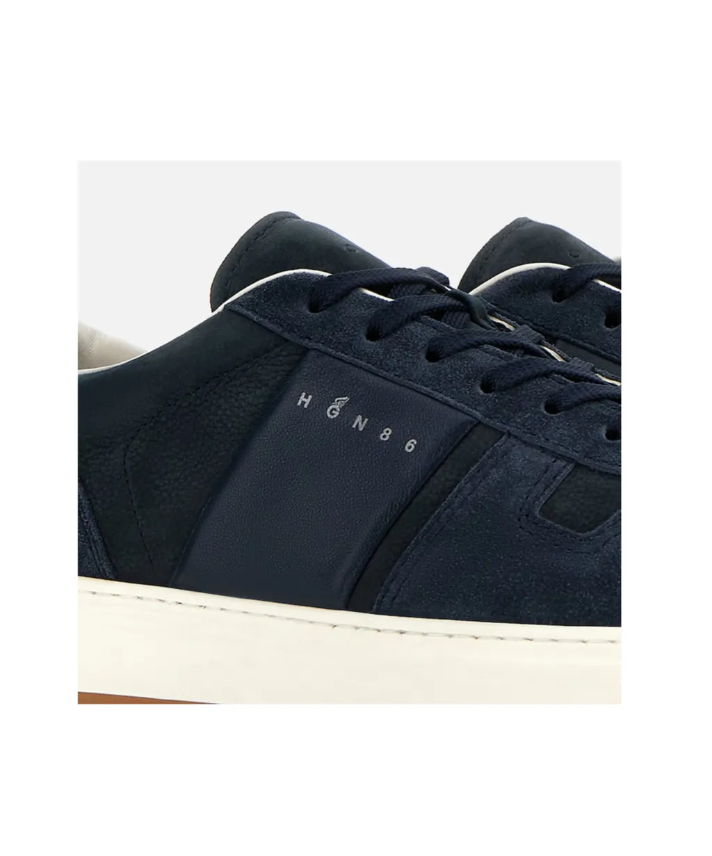 Panelled Low-Top Sneakers