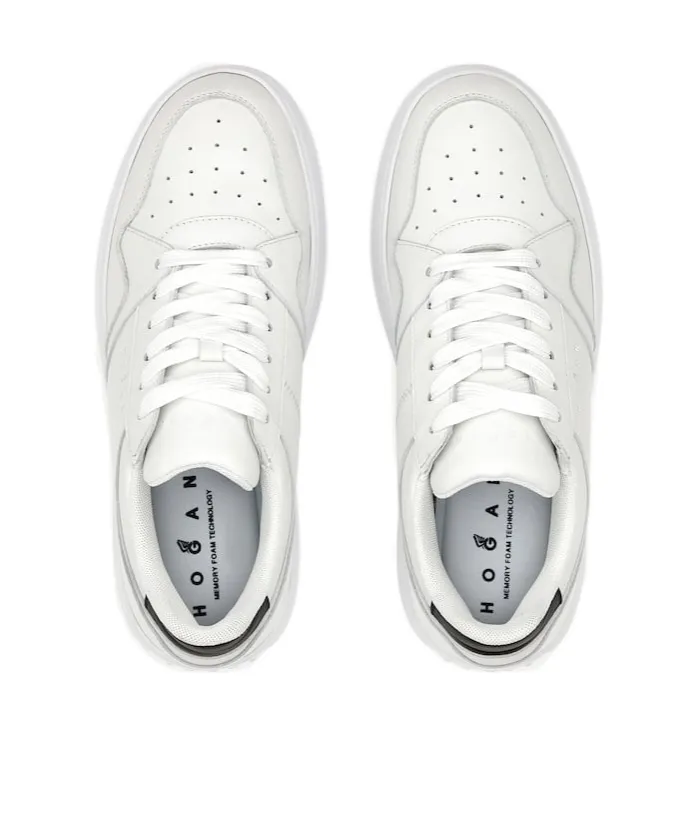 H670 Logo Printed Flatform Sneakers
