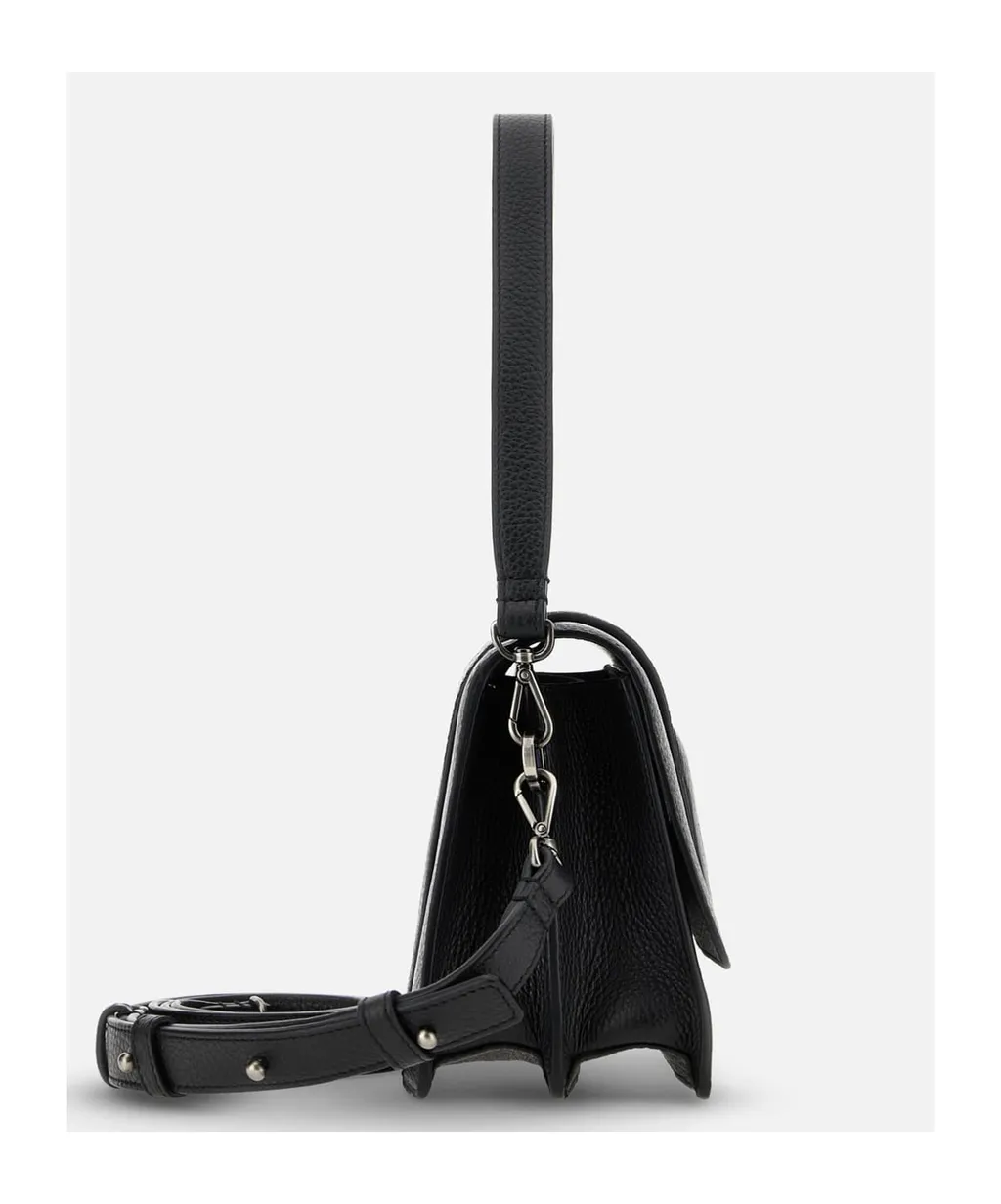 H-Bag Foldover-Top Shoulder Bag