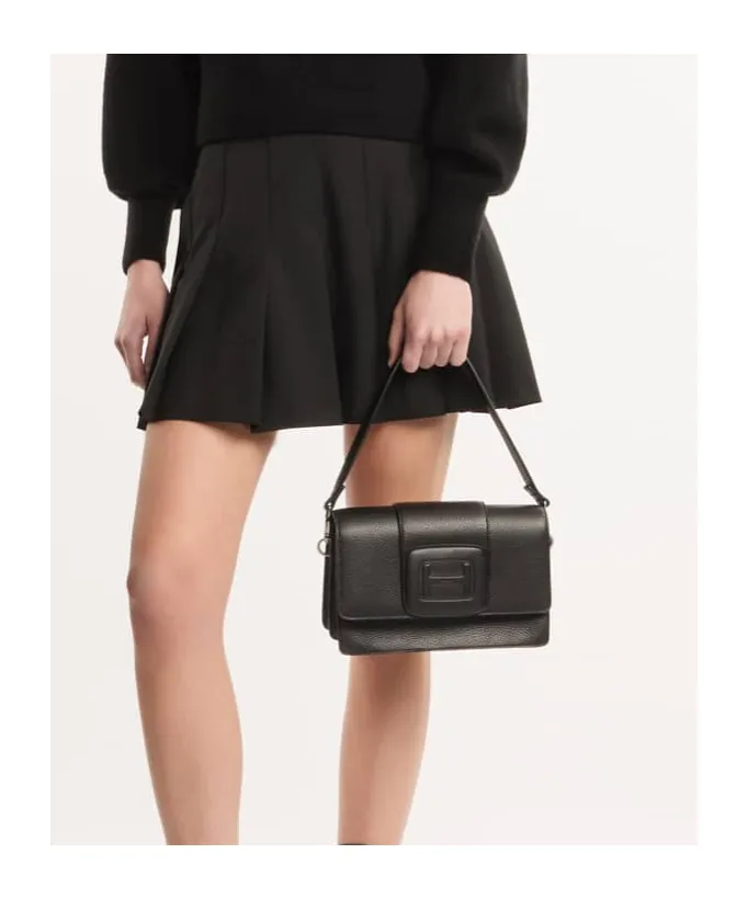 H-Bag Foldover-Top Shoulder Bag