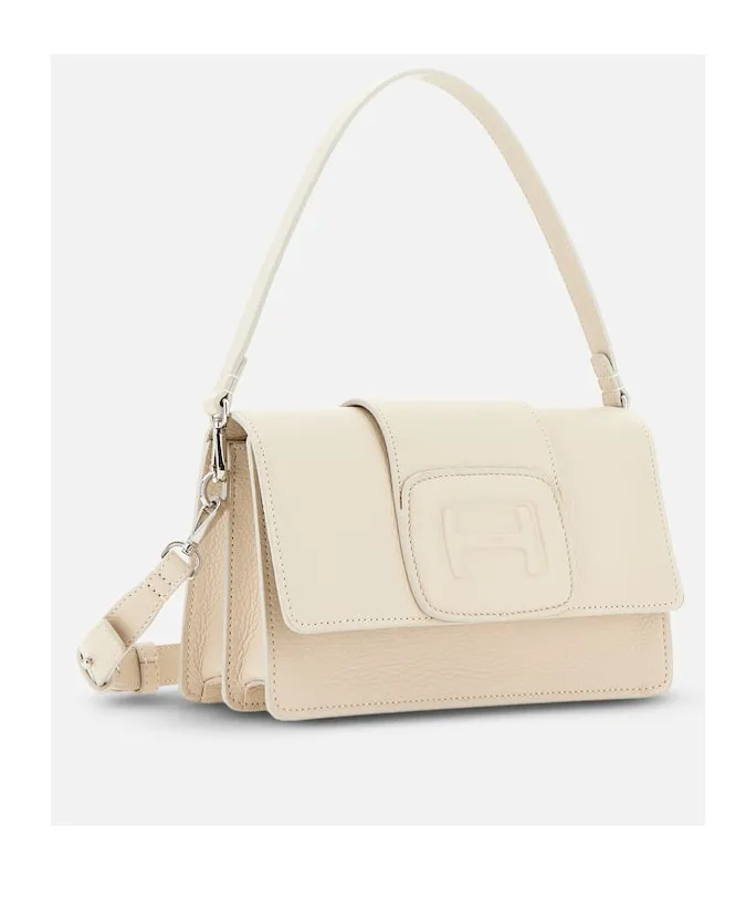 H-Bag Foldover-Top Shoulder Bag