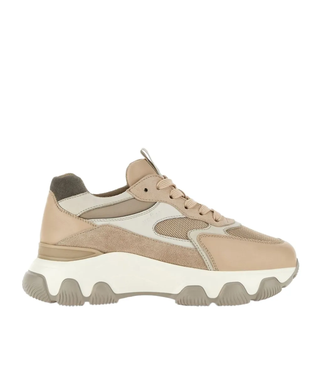 Hyperactive Lace-Up Sneakers