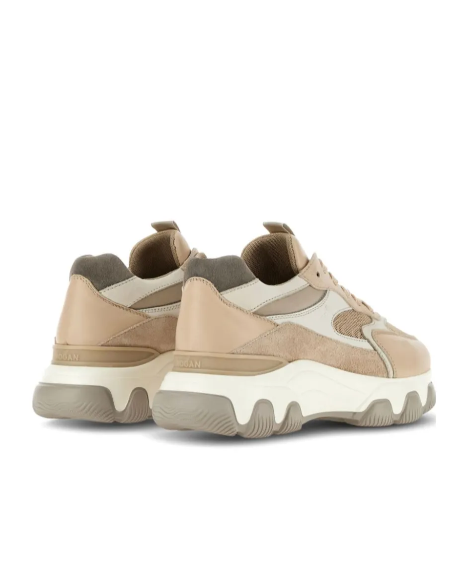 Hyperactive Lace-Up Sneakers