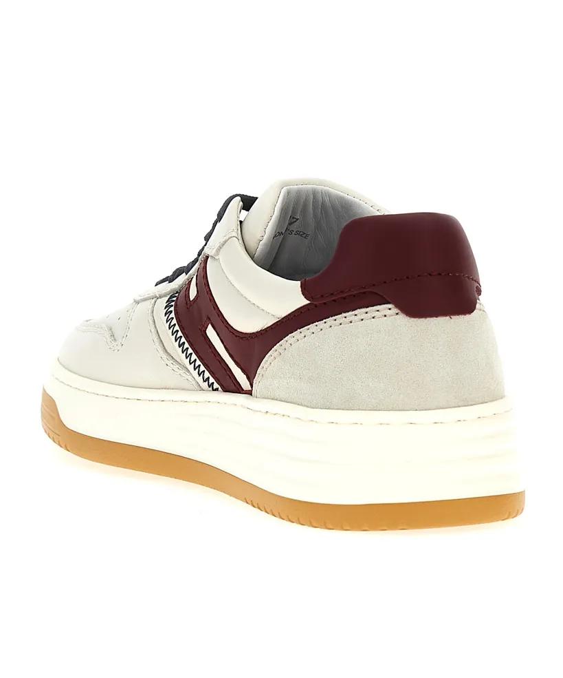 Logo Patch Lace-Up Sneakers