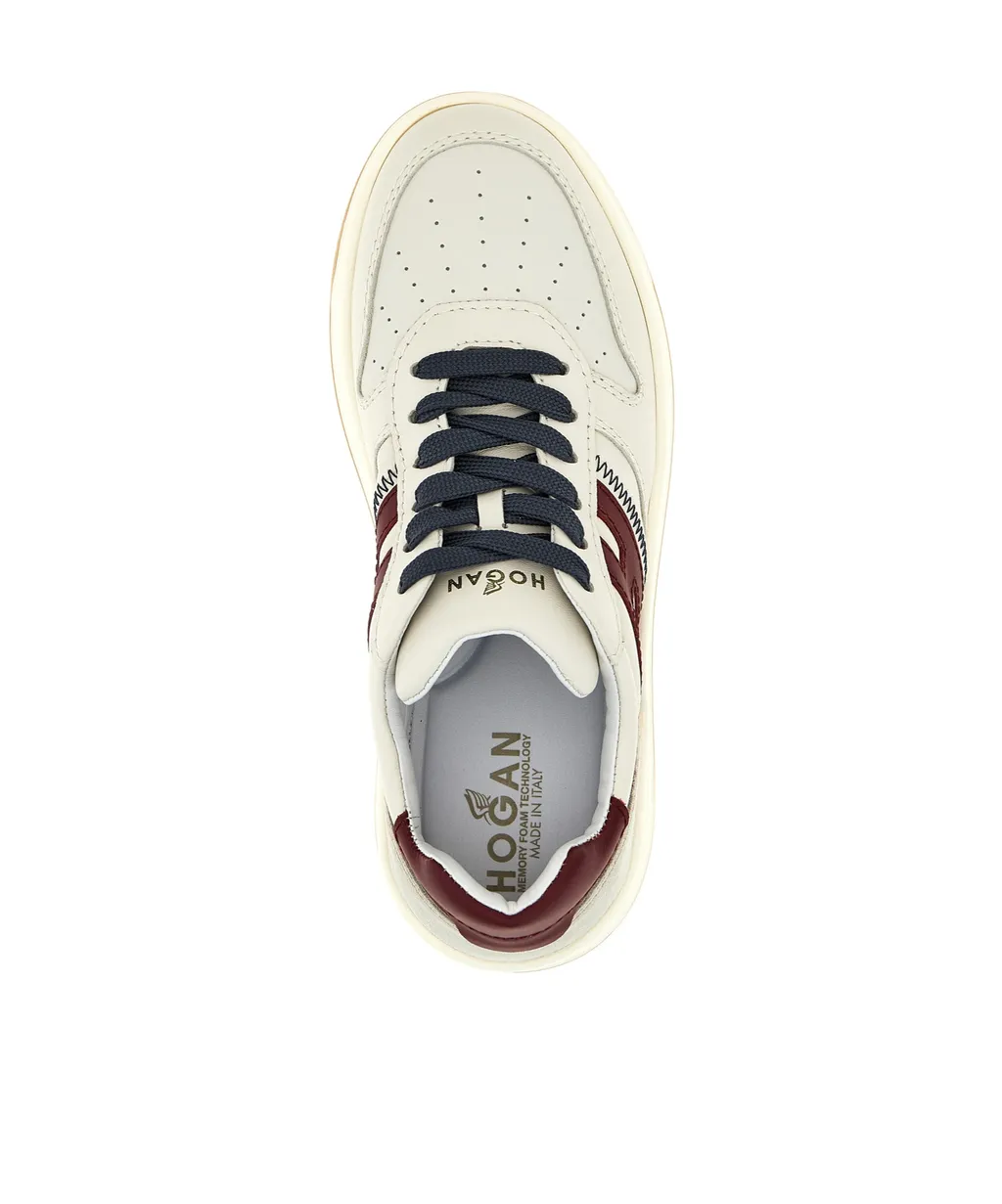 Logo Patch Lace-Up Sneakers