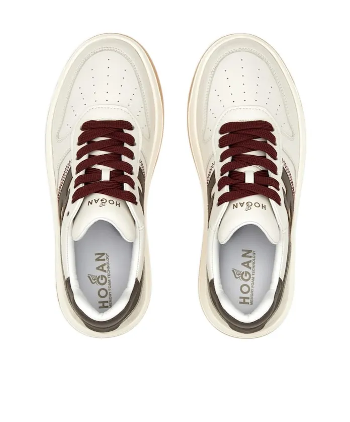 H630 Logo Patch Lace-Up Sneakers