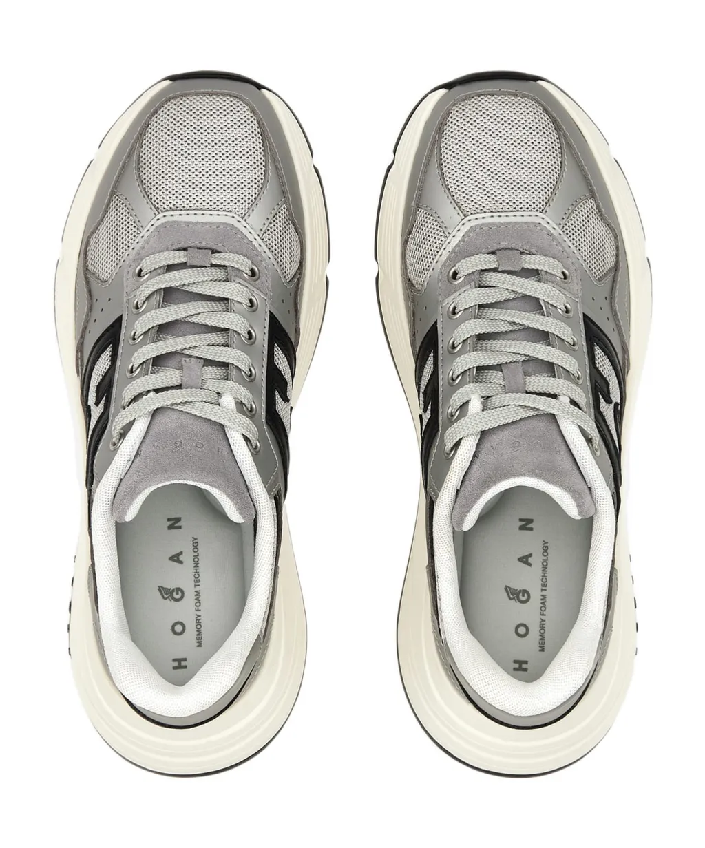 H669 Side Logo Patch Low-Top Sneakers