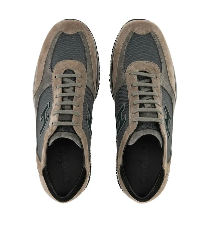 Interactive Lace-Up Sneakers