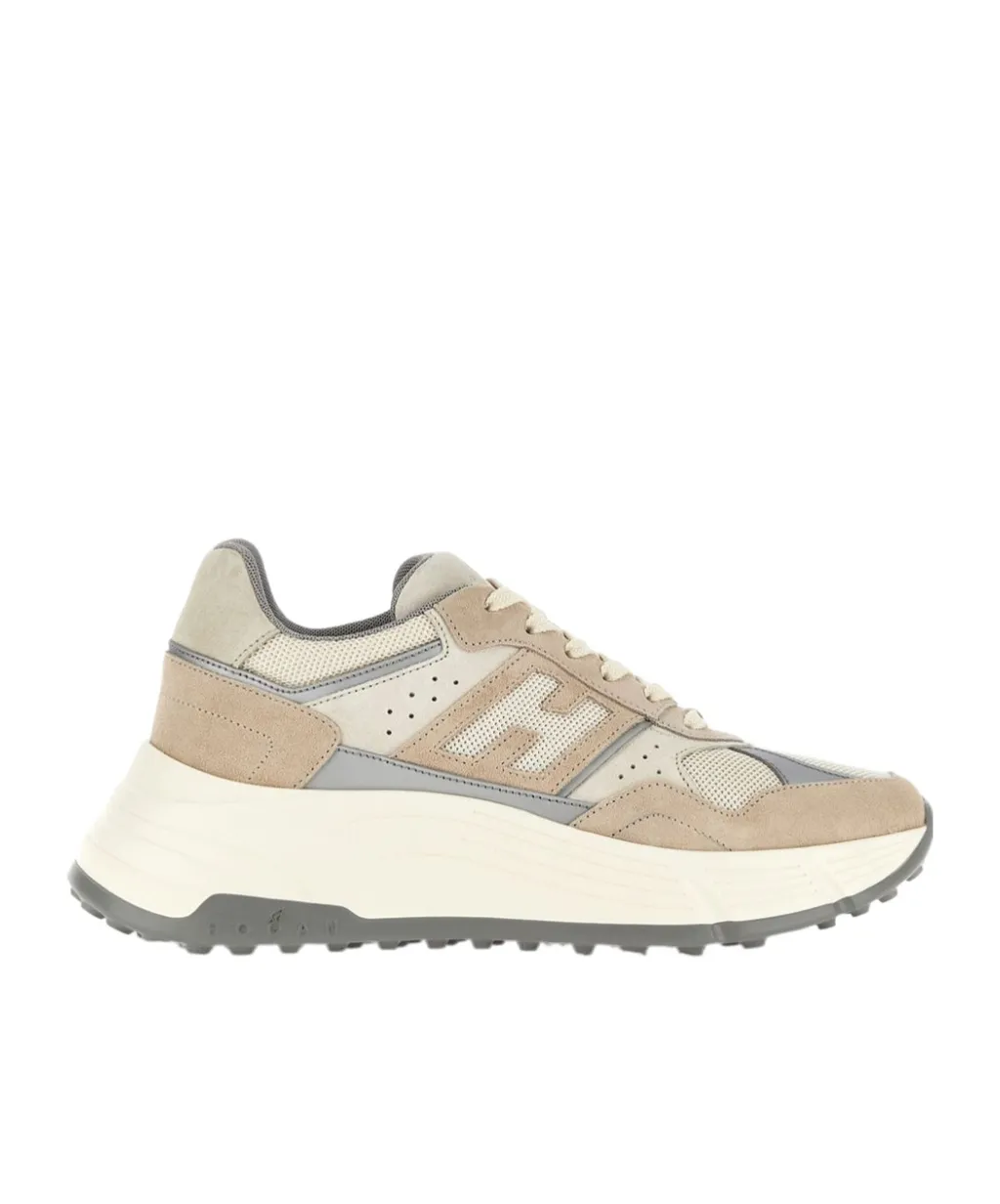 Hi-Fi Side Logo Patch Sneakers