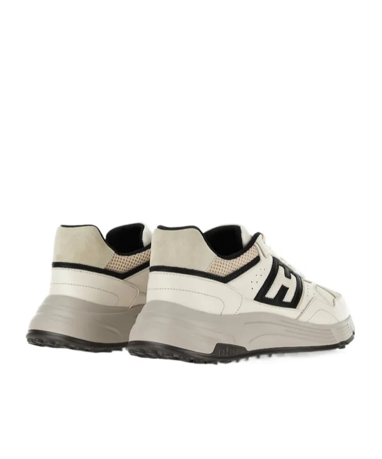 Round-Toe Lace-Up Sneakers