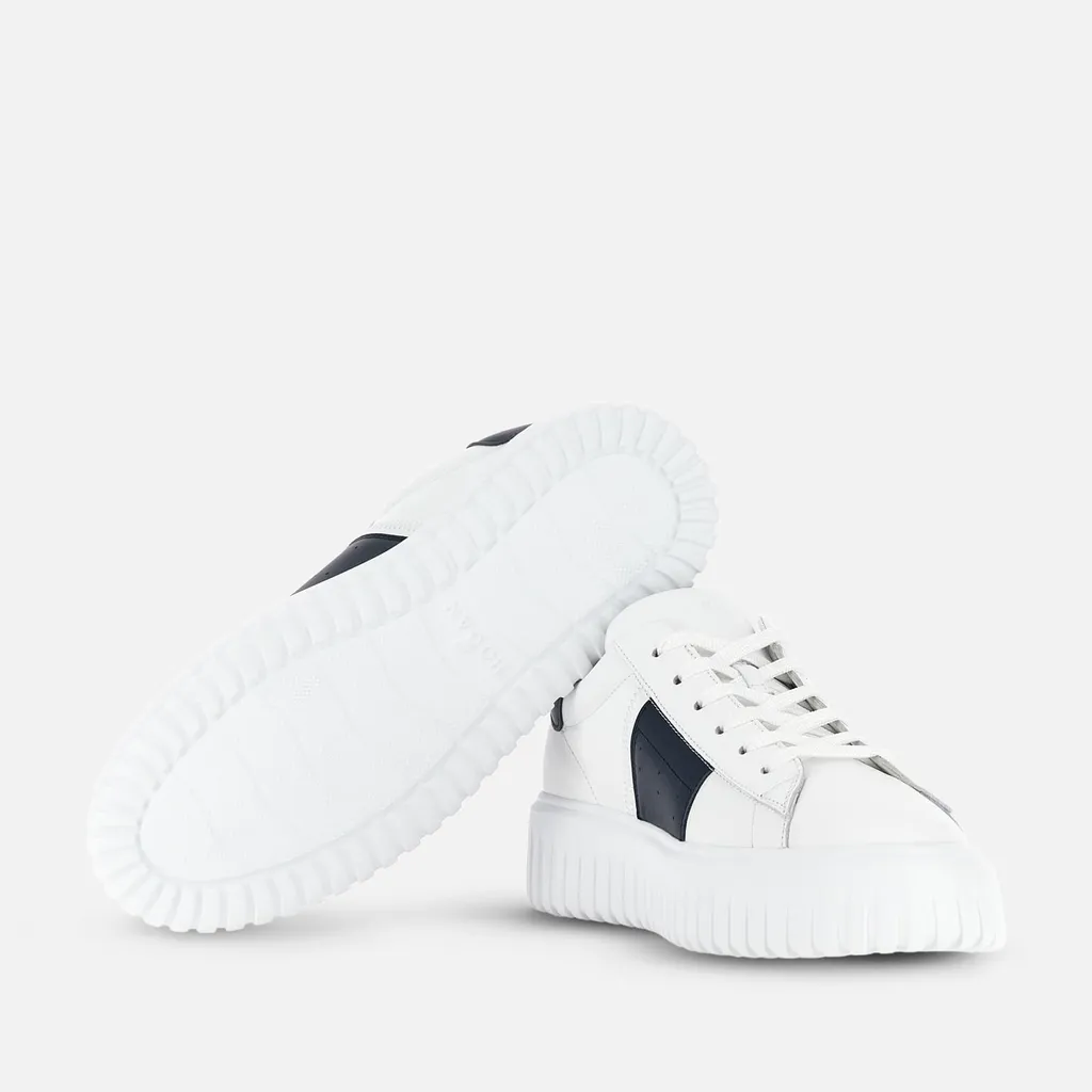 Round-Toe Lace-Up Sneakers