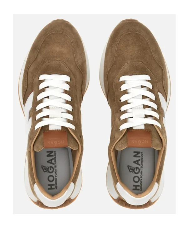 Hogan H601 Lace-Up Sneakers