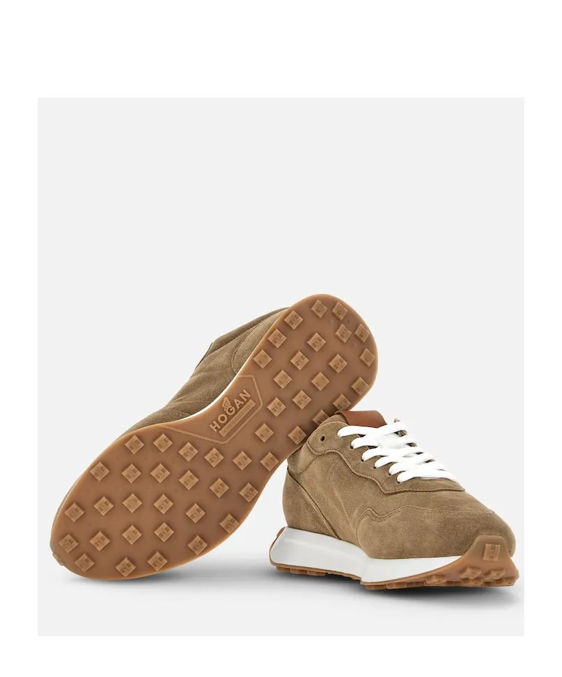 Hogan H601 Lace-Up Sneakers