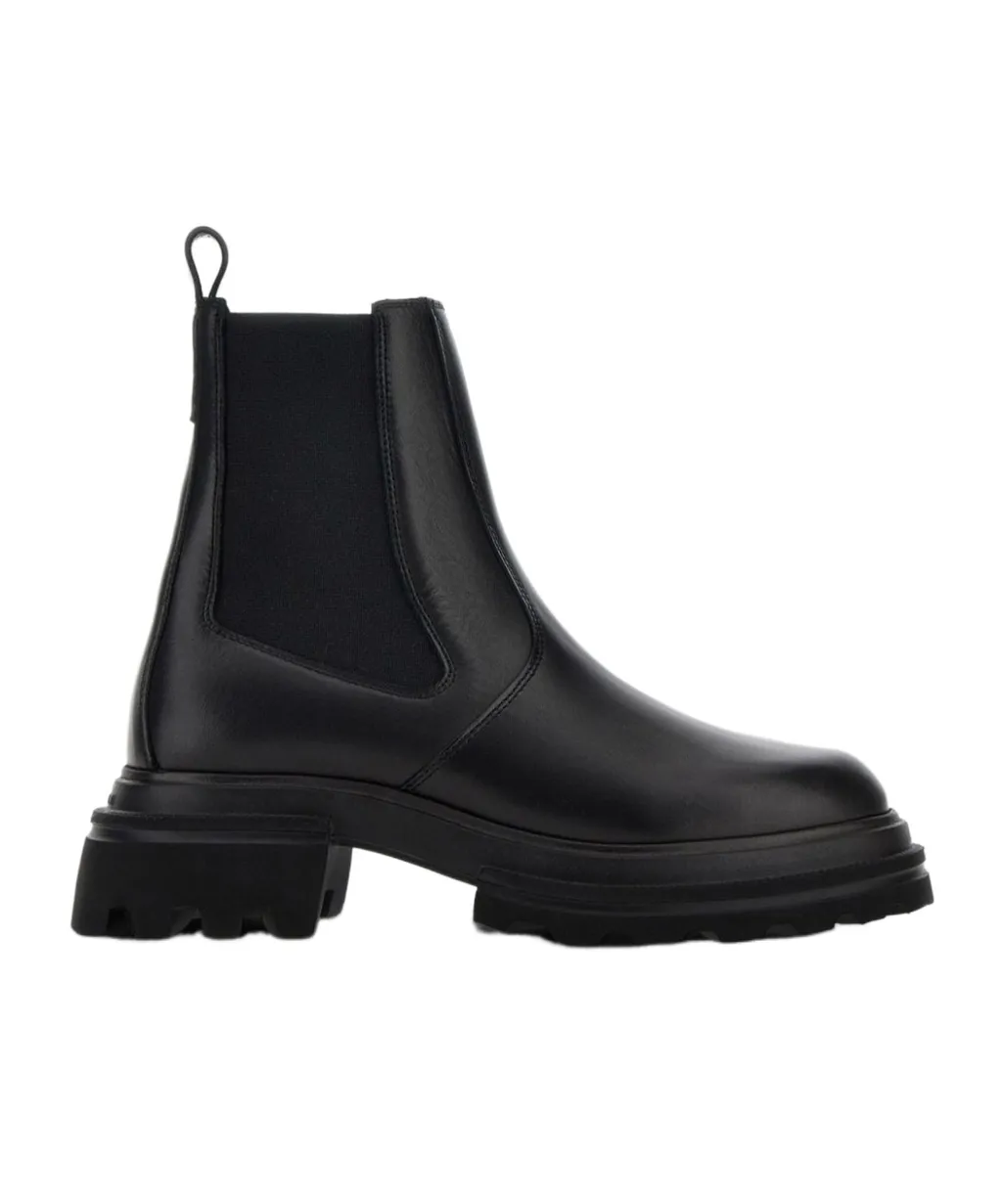 Round Toe Chelsea Ankle Boots