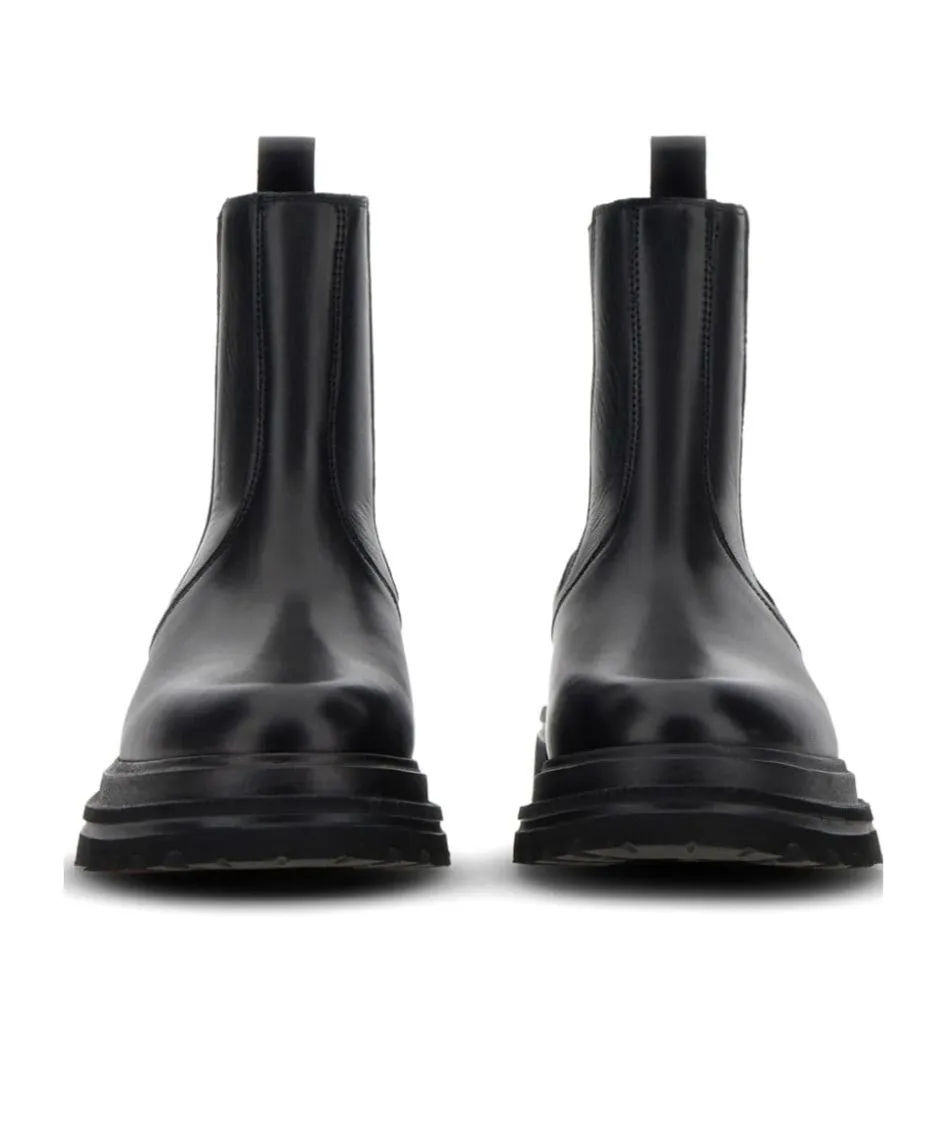 Round Toe Chelsea Ankle Boots