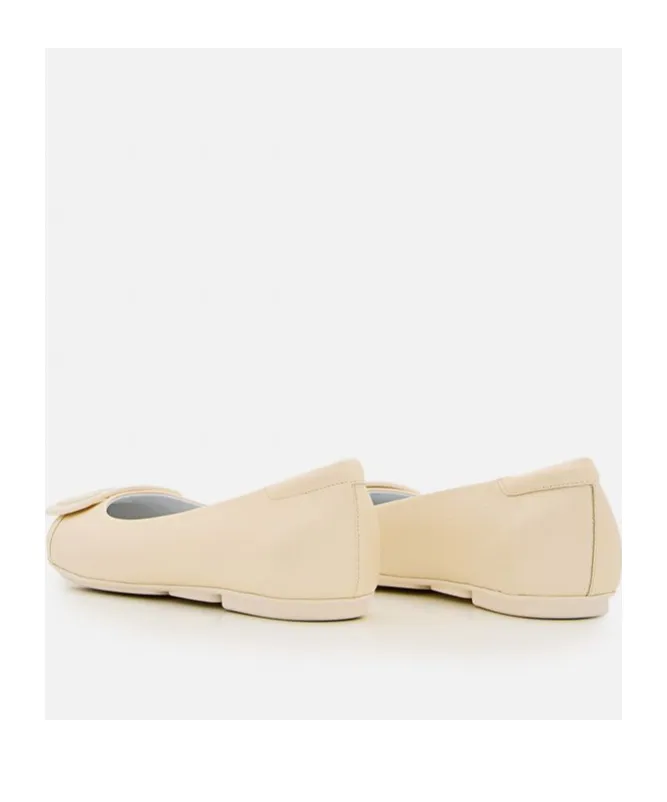 Hogan H661 Logo Plaque Ballerinas