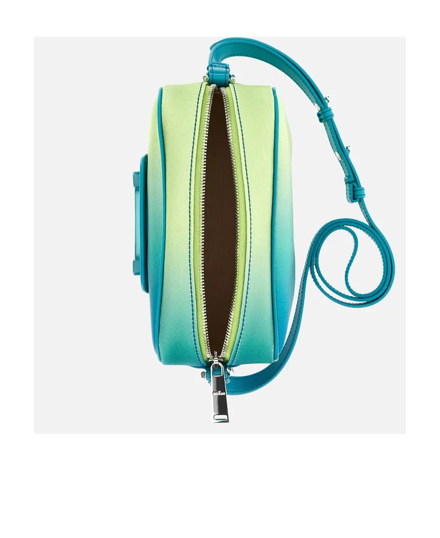 Logo Plaque Zip-Up Shoulder Bag