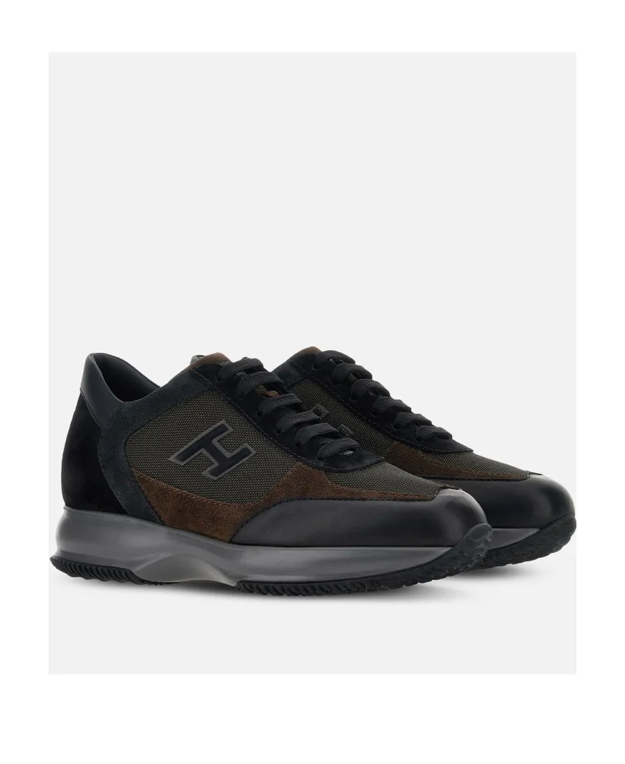 Interactive H Lace-Up Sneakers