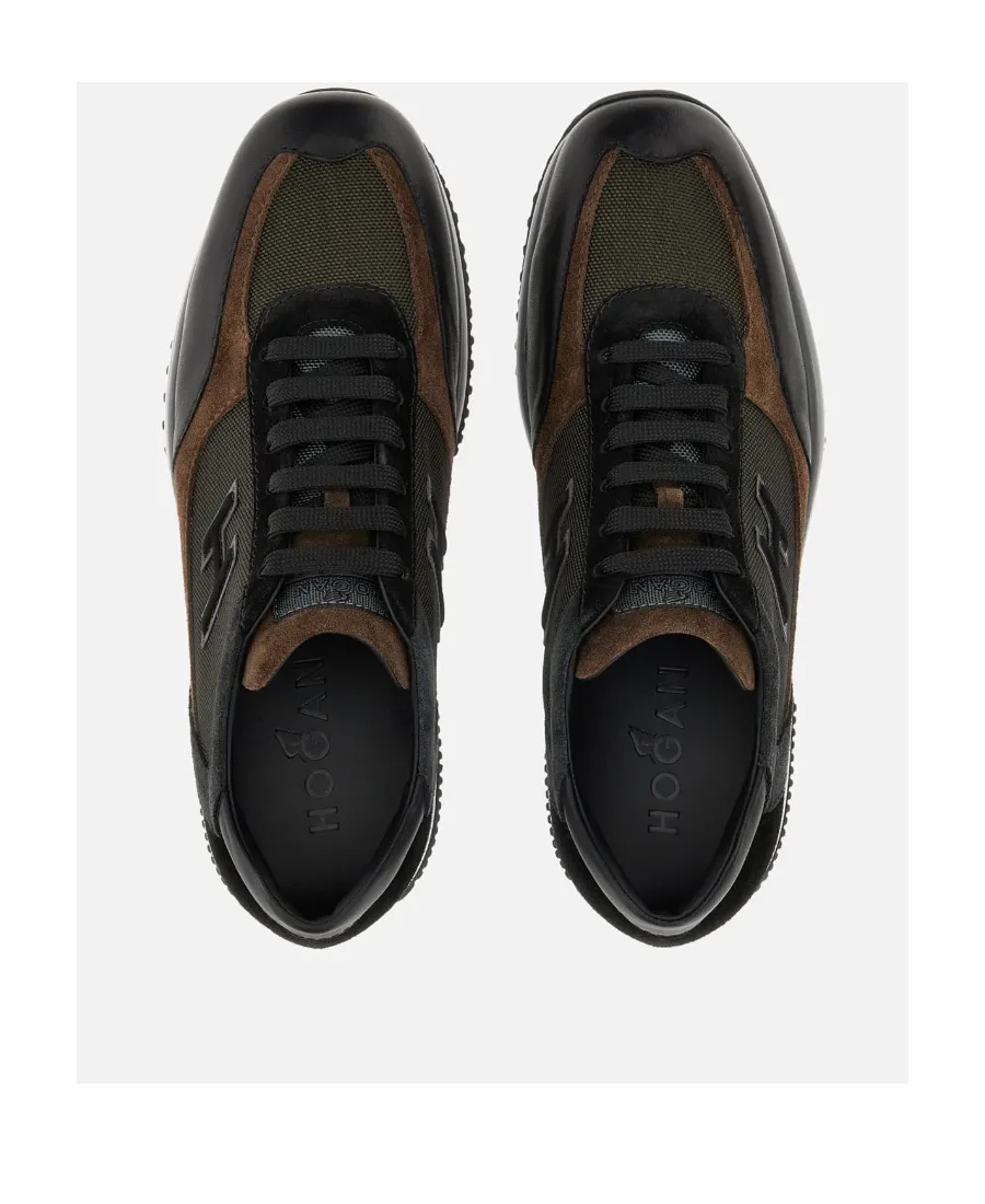 Interactive H Lace-Up Sneakers