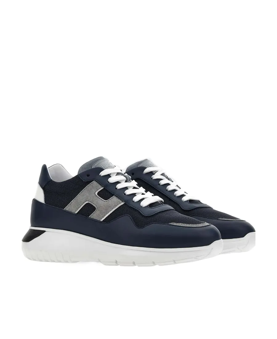 Panelled Low-Top Sneakers