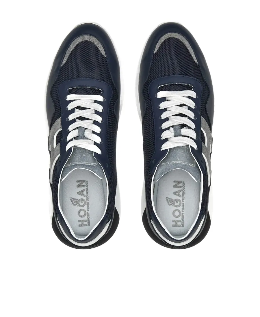 Panelled Low-Top Sneakers