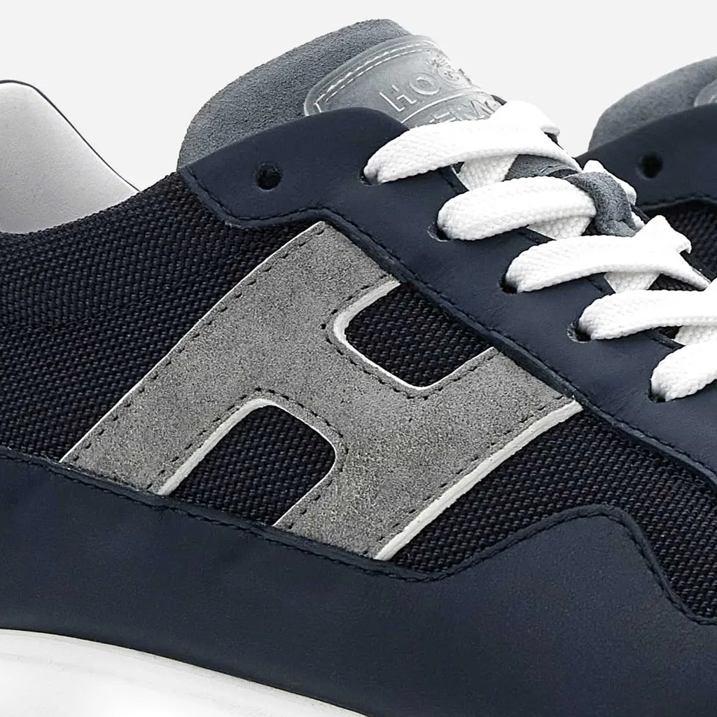 Panelled Low-Top Sneakers