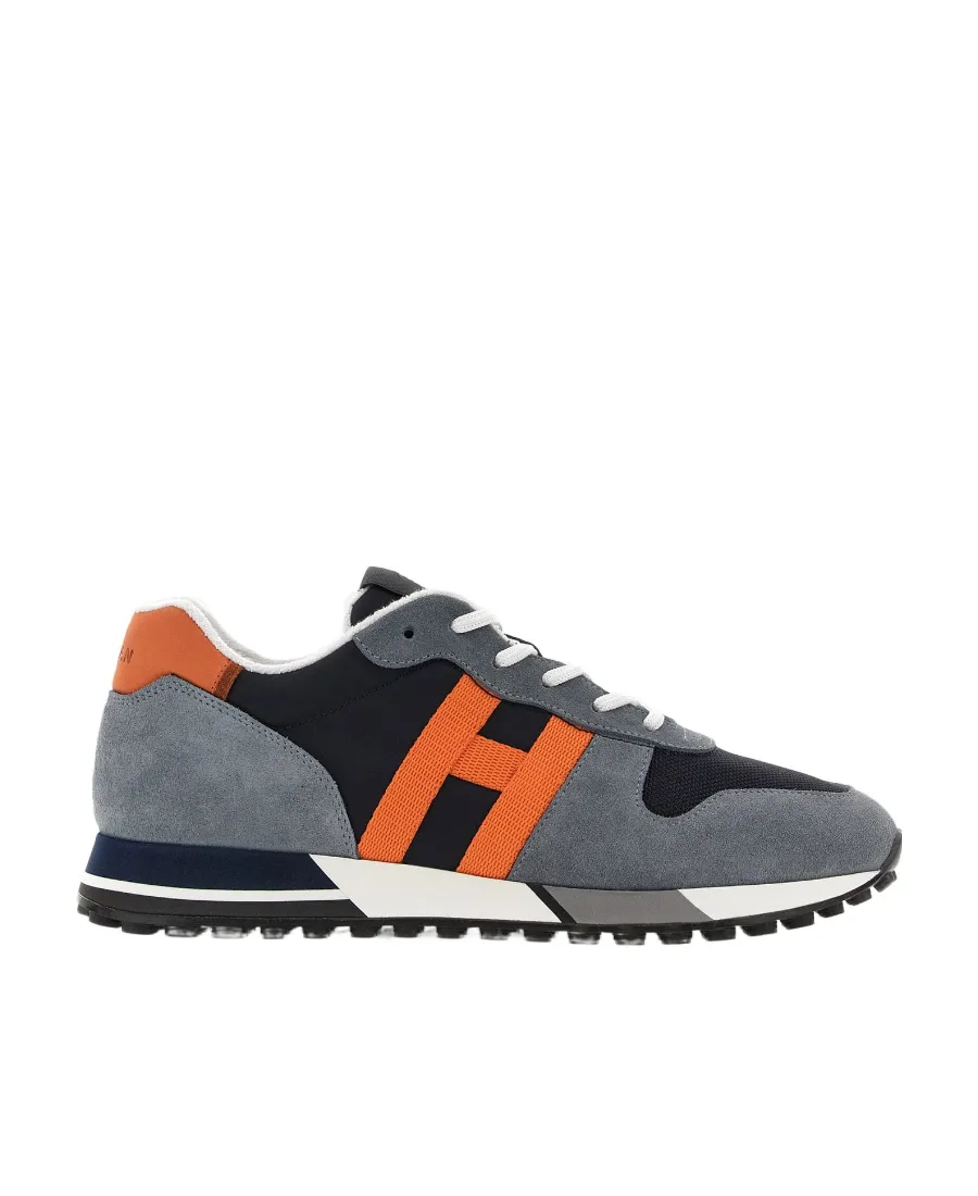 Panelled Suede Sneakers