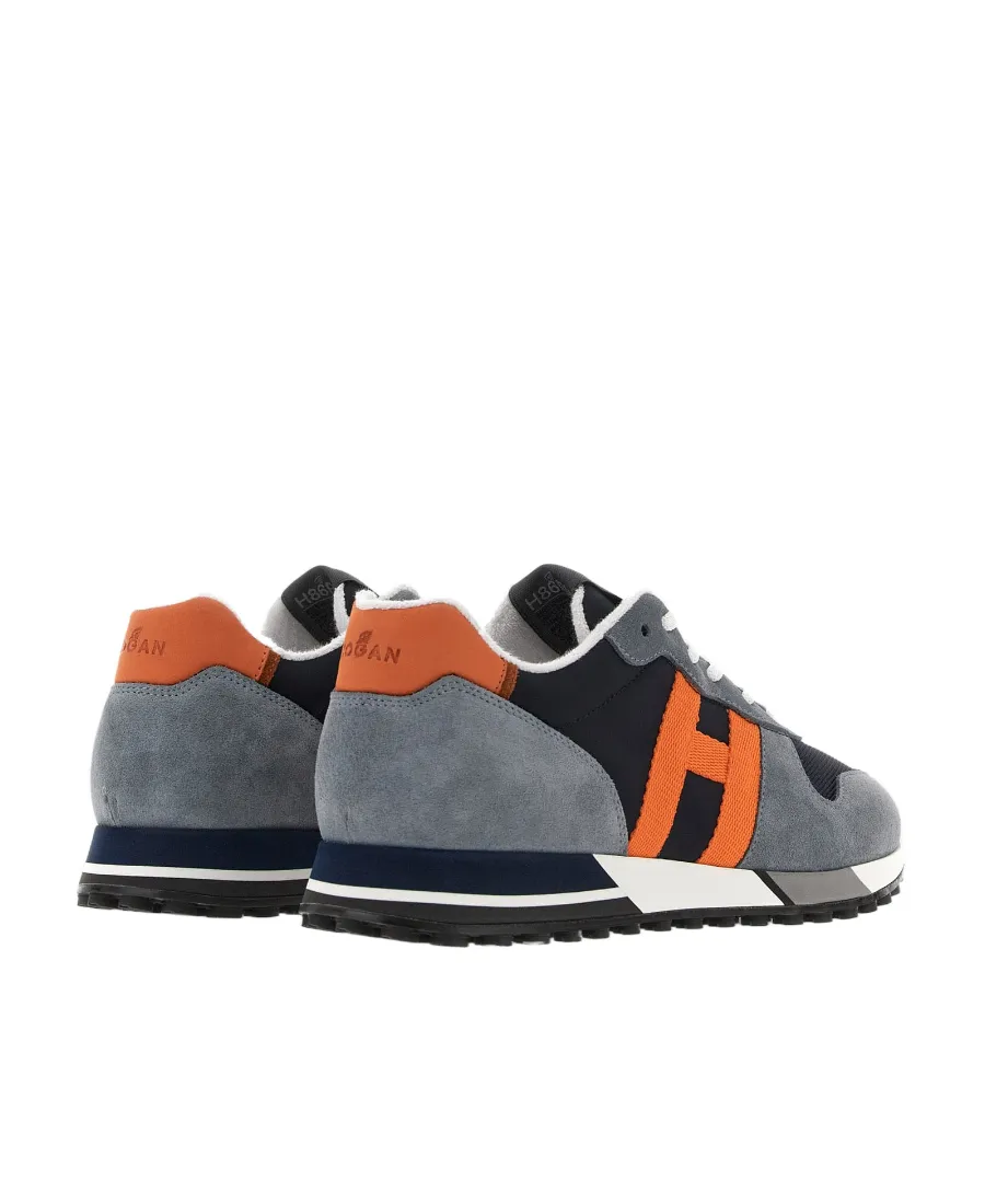 Panelled Suede Sneakers