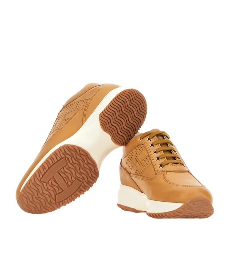 Interactive Lace-Up Sneakers