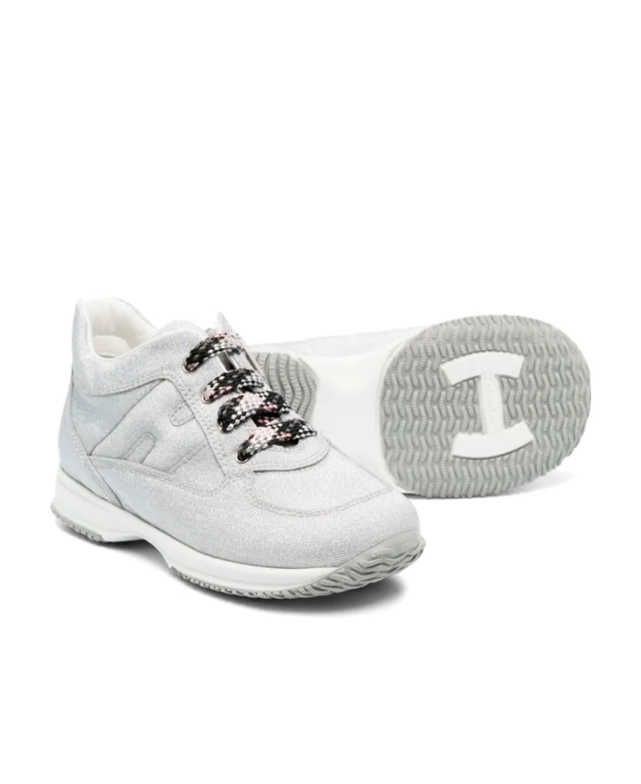 Interactive Lace-Up Sneakers