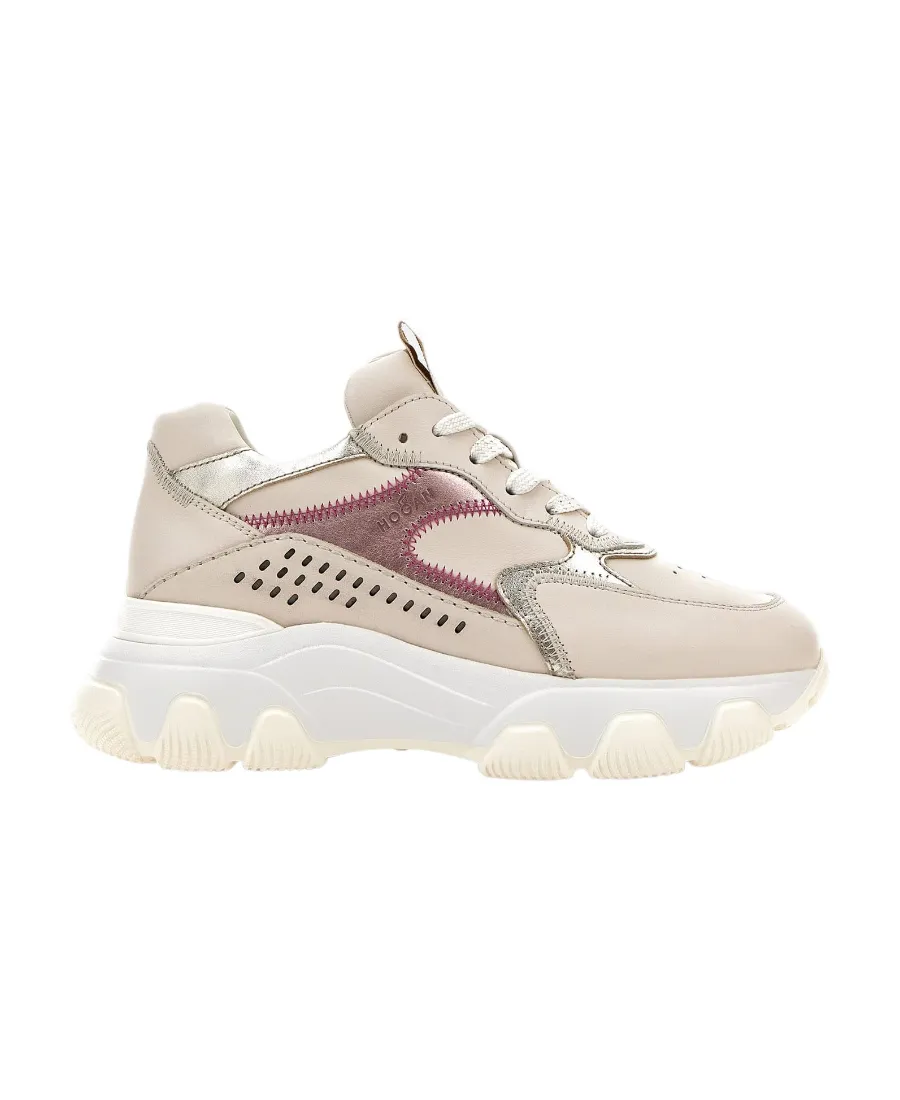 Hyperactive Lace-Up Sneakers