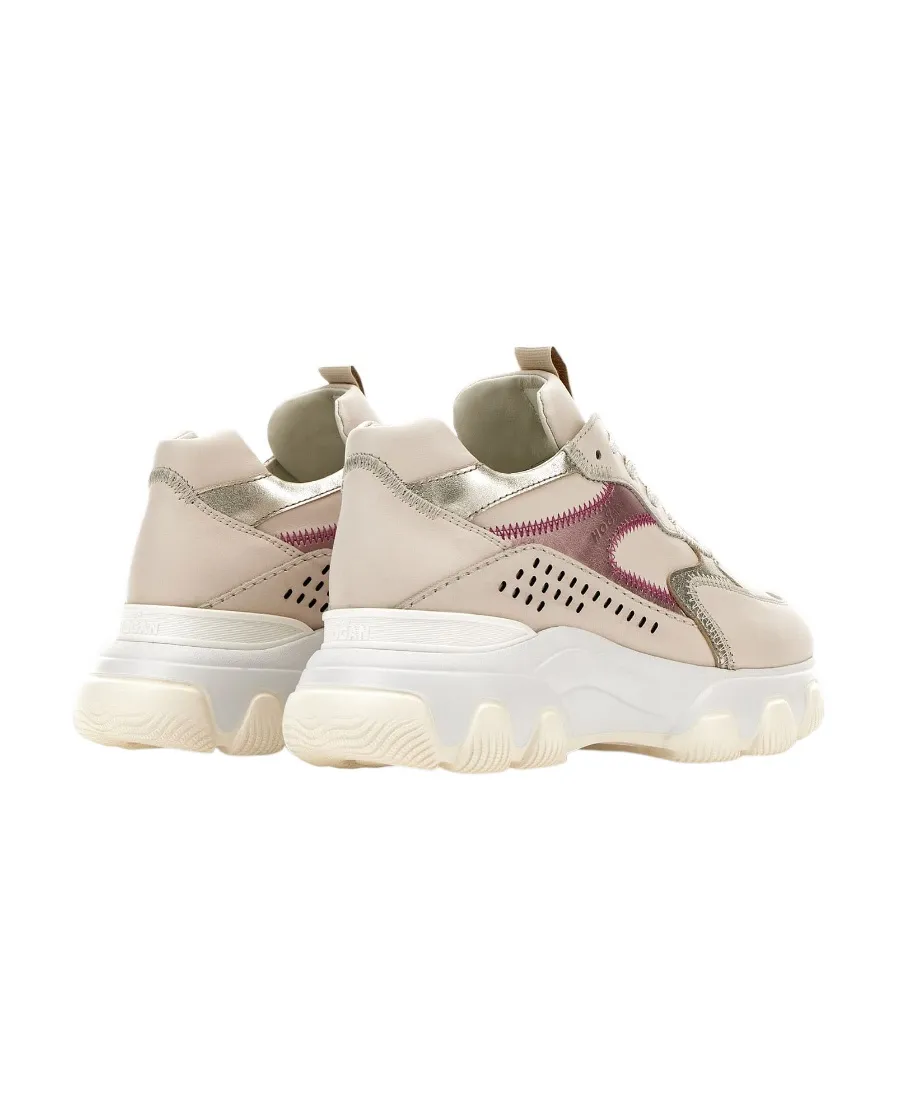 Hyperactive Lace-Up Sneakers