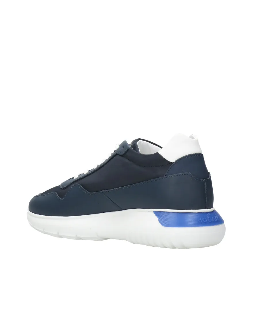 Leather Logo-Patch Low-Top Sneakers