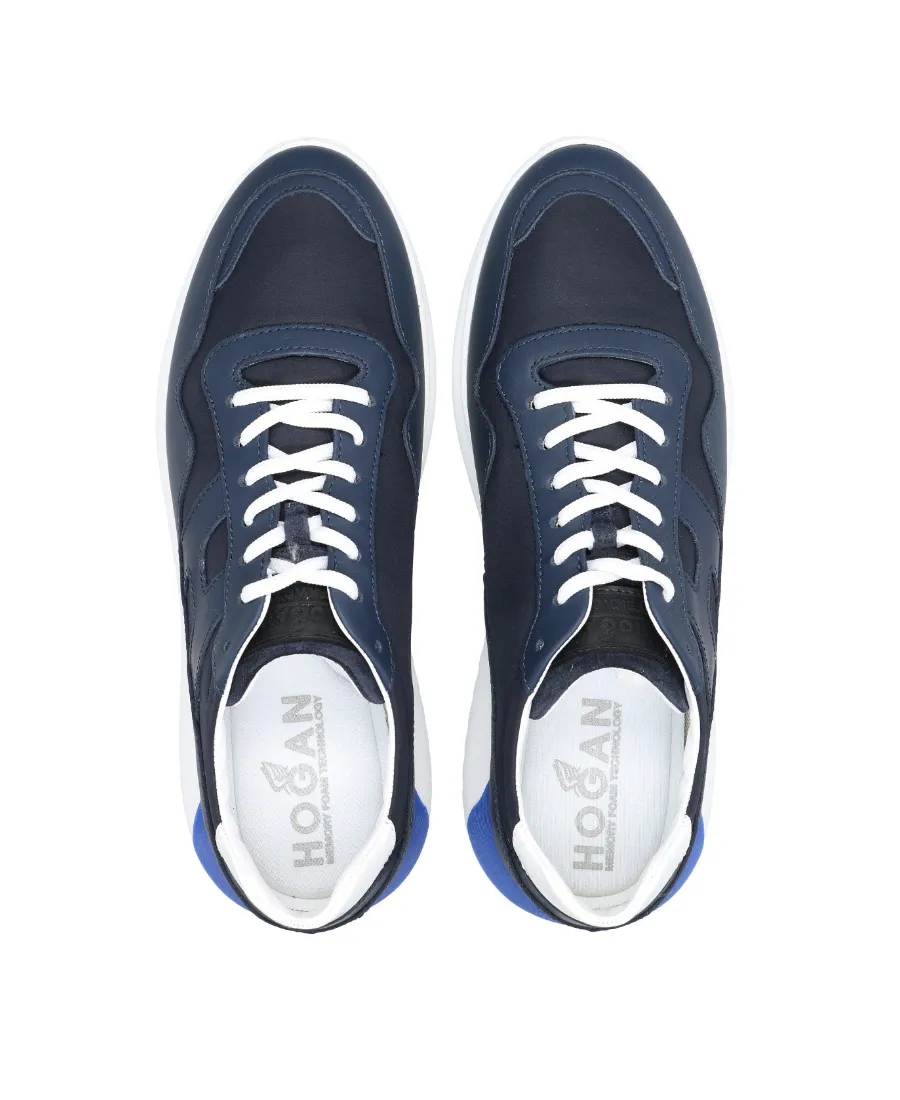 Leather Logo-Patch Low-Top Sneakers