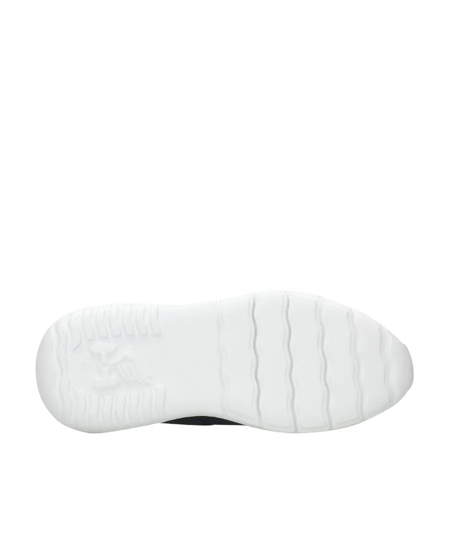 Leather Logo-Patch Low-Top Sneakers