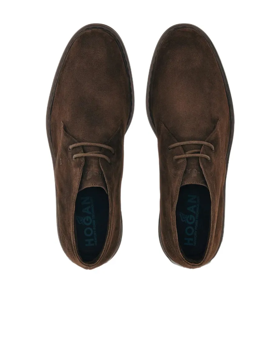 Pointed-Toe Lace-Up Shoes