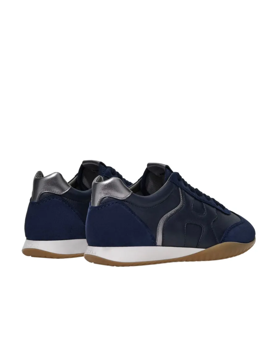 Panelled Lace-Up Sneakers