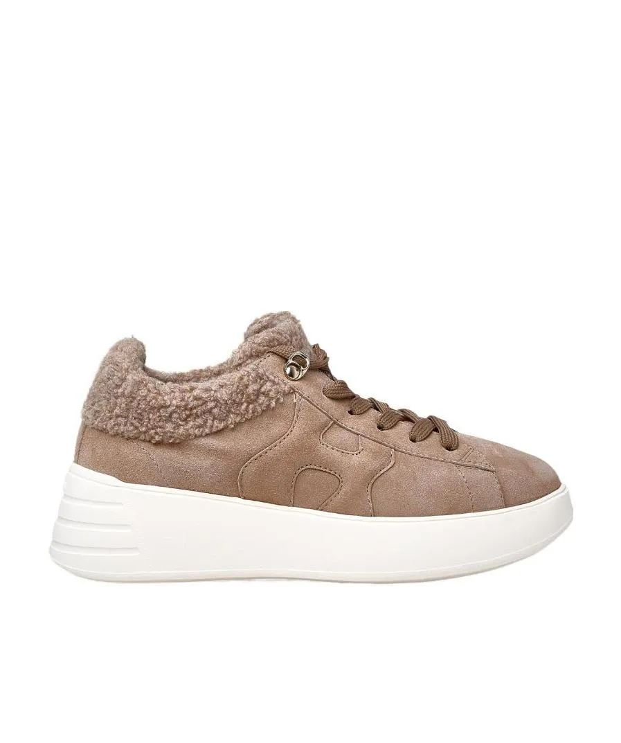 Rebel Logo-Detailed Platform Sneakers