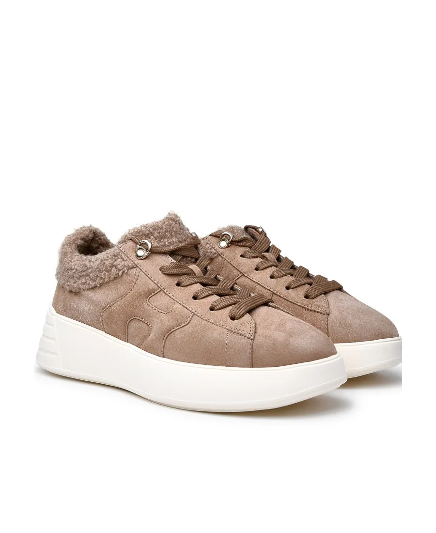 Rebel Logo-Detailed Platform Sneakers