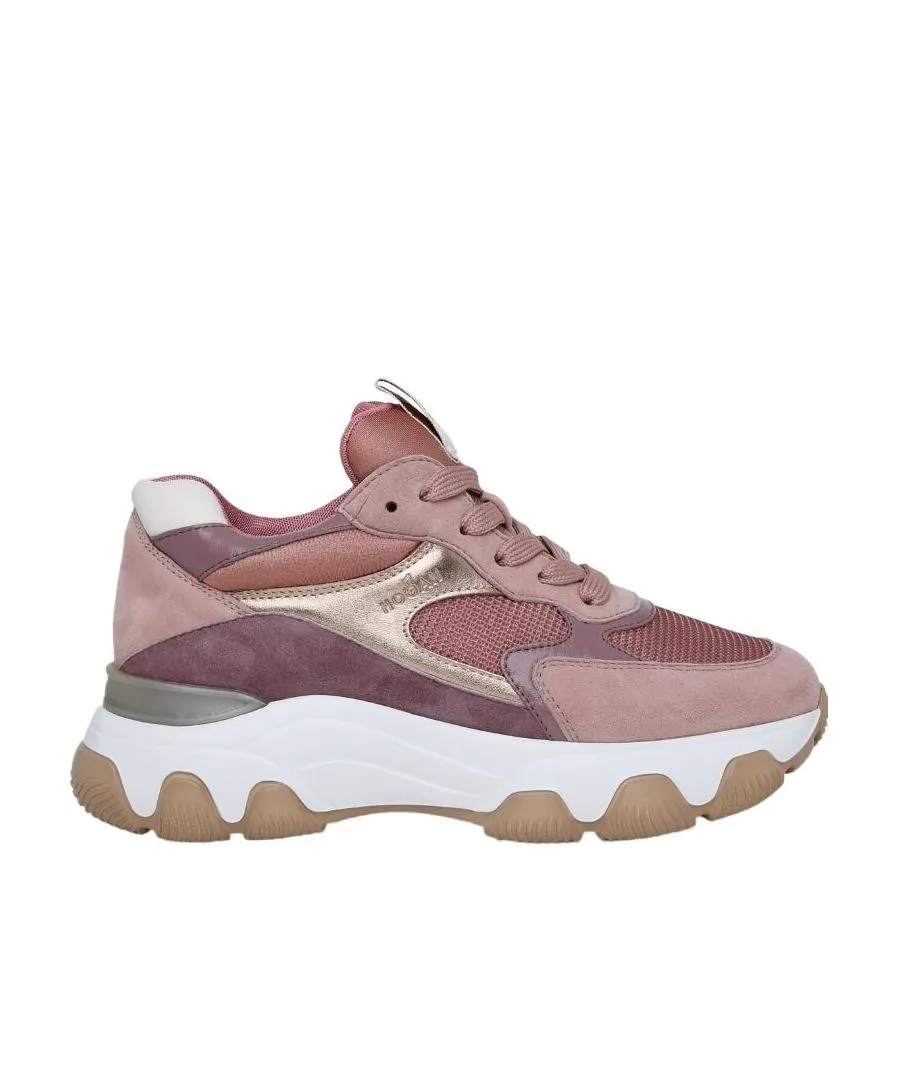 Hyperactive Logo Detailed Lace-Up Sneakers