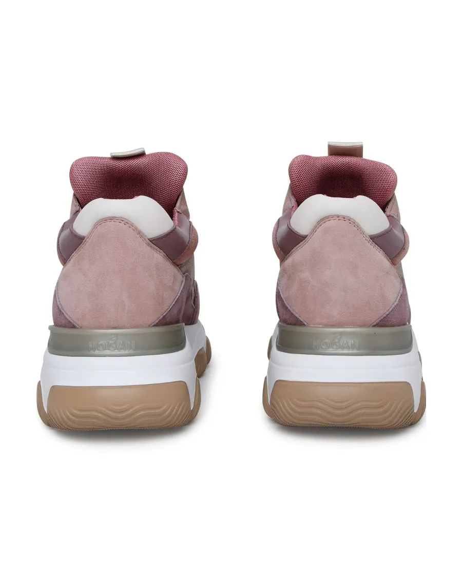 Hyperactive Logo Detailed Lace-Up Sneakers