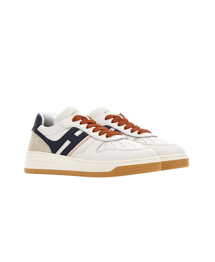 Logo Patch Lace-Up Sneakers