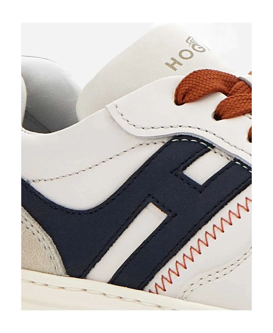 Logo Patch Lace-Up Sneakers
