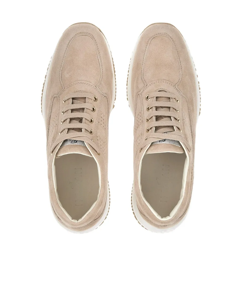 Interactive Lace-Up Sneakers