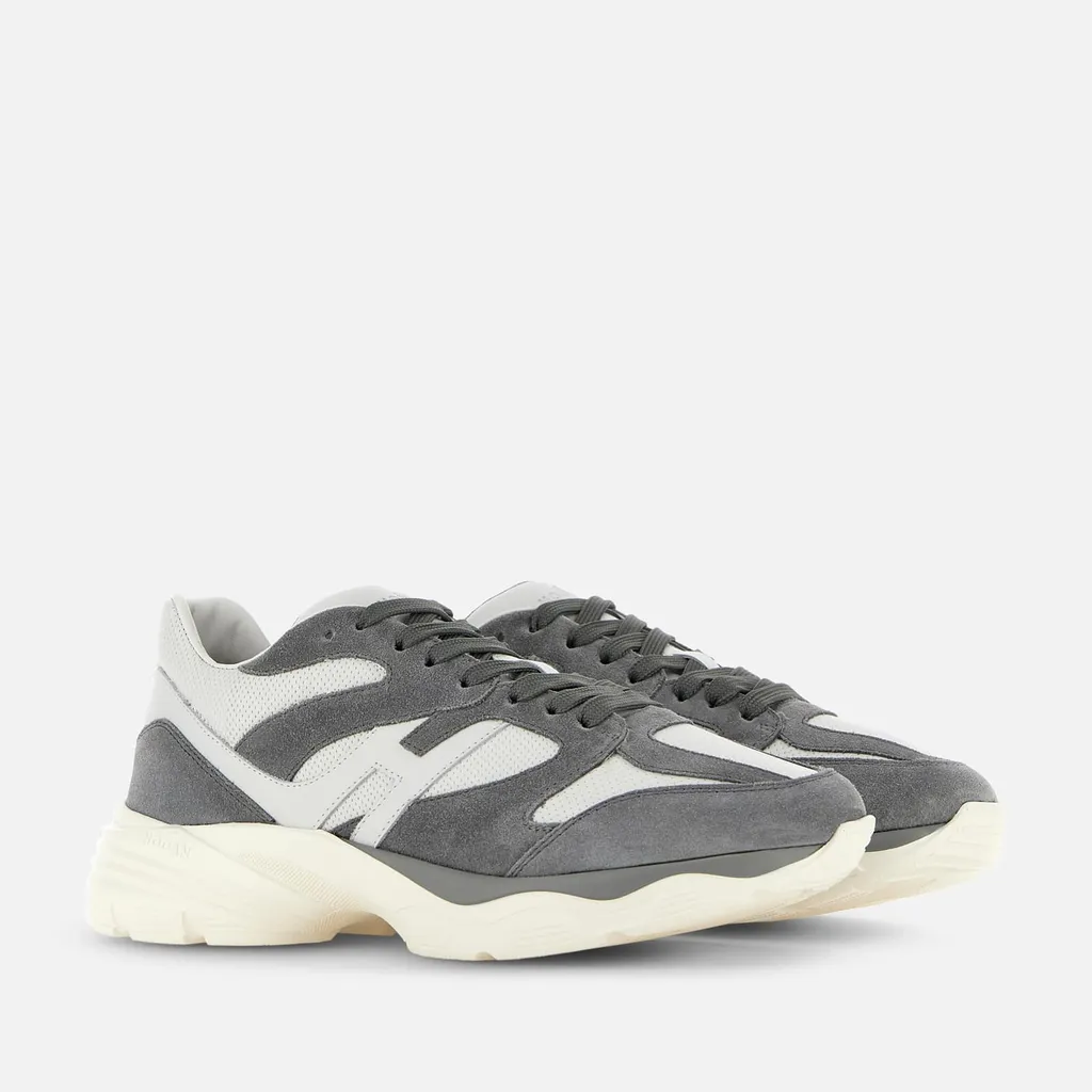 H Logo Patch Panelled Sneakers